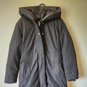 Woolrich Weoka Parka in Soft Ottoman Fabric (Womens) (Size Medium)